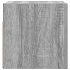 Grauer wandmontierter TV-Schrank Elivia 30,5x30x30cm (Sonoma)