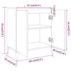 Sideboard Savutammi Ponpei 60x35x70cm (Holz)