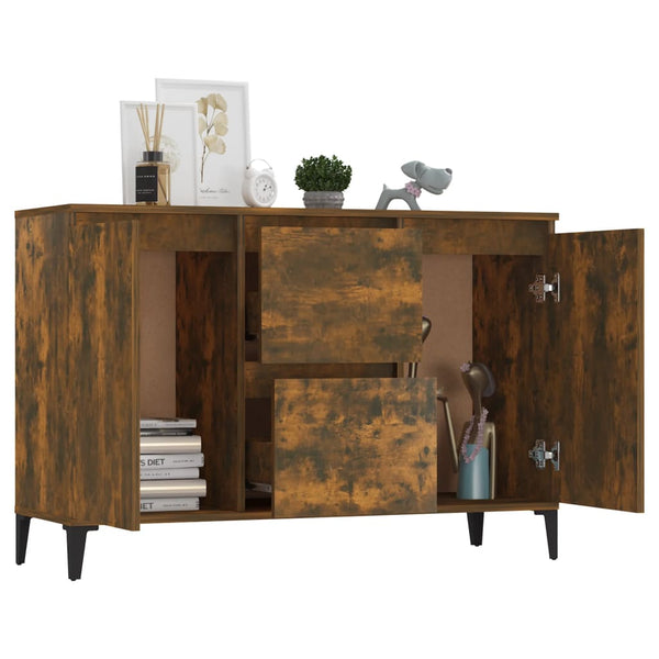 Räuchereichen-Anrichte Teofrastus 104x35x70cm (Holz)