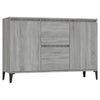 Graues Sideboard Theophrastus 104x35x70cm (Holz)