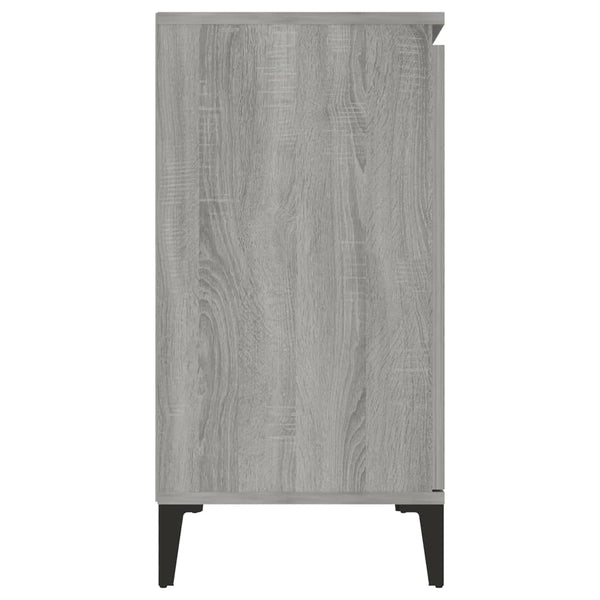 Graues Sideboard Theophrastus 104x35x70cm (Holz)
