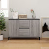 Graues Sideboard Theophrastus 104x35x70cm (Holz)