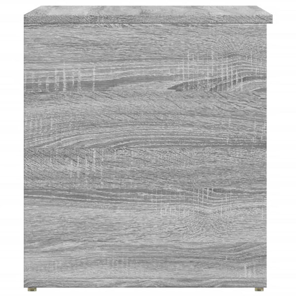 Harmaa säilytysarkku Cimbru 84x42x46cm (puinen)