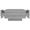 Grauer Couchtisch Eleganta 90x60x31cm (Holz)