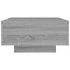 Grauer Couchtisch Eleganta 90x60x31cm (Holz)