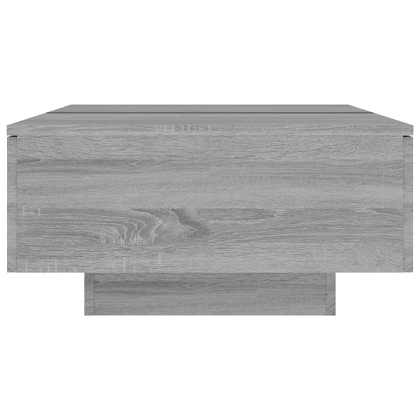 Grauer Couchtisch Eleganta 90x60x31cm (Holz)