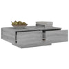 Grauer Couchtisch Eleganta 90x60x31cm (Holz)