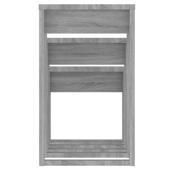 Graue Beistelltische Cozana 3 St. (Sonoma Holz)