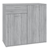 Graue Kommode Bayko 80x36x75cm (Holz)