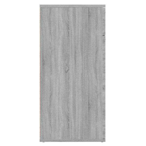 Graue Kommode Bayko 80x36x75cm (Holz)