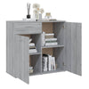 Graue Kommode Bayko 80x36x75cm (Holz)
