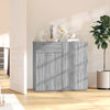 Graue Kommode Bayko 80x36x75cm (Holz)