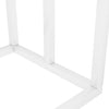 Weißer freistehender Handtuchhalter Rosent 48x24x79cm (Eisen)