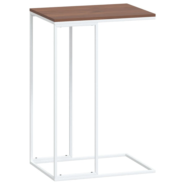 Weißer Beistelltisch Thoader 40x30x59cm (Holz)