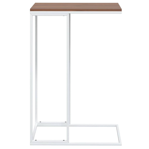 Weißer Beistelltisch Thoader 40x30x59cm (Holz)