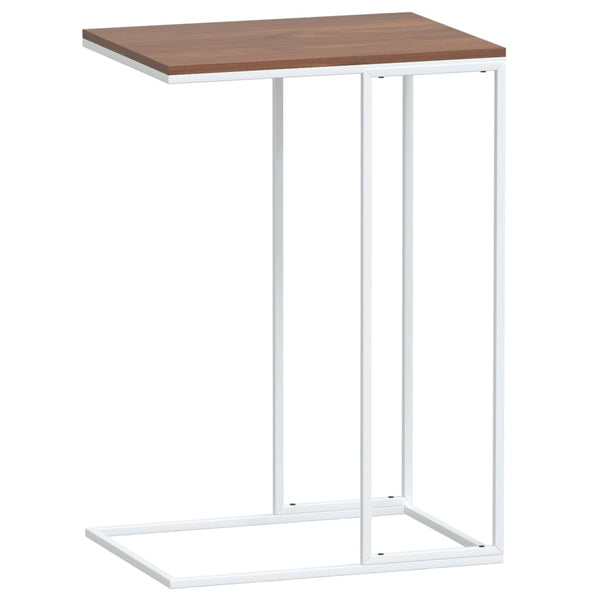 Weißer Beistelltisch Thoader 40x30x59cm (Holz)