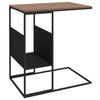 Vilhelem Beistelltisch, schwarz, 55x36x59,5cm (Holz)