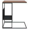 Vilhelem Beistelltisch, schwarz, 55x36x59,5cm (Holz)