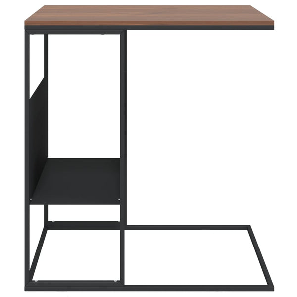 Vilhelem Beistelltisch, schwarz, 55x36x59,5cm (Holz)