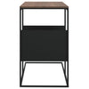 Vilhelem Beistelltisch, schwarz, 55x36x59,5cm (Holz)