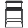 Couchtisch-Set Minoritilor (2 Stk. Metall und Holz)