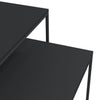 Couchtisch-Set Minoritilor (2 Stk. Metall und Holz)