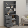 Dunkelgrauer Schrank Hamar Ciulpan (Kiefer)