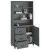 Dunkelgrauer Schrank Hamar Ciulpan (Kiefer)