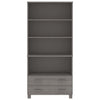 Hellgrauer Schrank Hamar Hampartun (Kiefer)