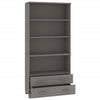 Hellgrauer Schrank Hamar Hampartun (Kiefer)