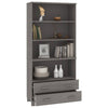 Hellgrauer Schrank Hamar Hampartun (Kiefer)