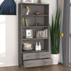 Hellgrauer Schrank Hamar Hampartun (Kiefer)
