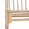 Gartenbank aus Bambus mit Pergola Deeann 116cm