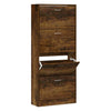 Schuhschrank Savutammi Ernesta 63x24x147cm (Holz)