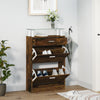 Schuhschrank Geanela, Wildeiche, 63x24x104 cm (Holz)