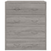 Kommode Grau mit 4 Schubladen General 60x30,5x71cm (Sonoma)