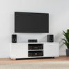 Valkoinen tv-taso Antonin 120x40,5x35cm (puinen)
