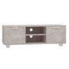 Betongraues TV-Board Anton 120x40,5x35cm (Holz)
