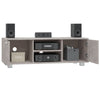 Betongraues TV-Board Anton 120x40,5x35cm (Holz)