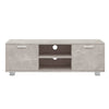 Betongraues TV-Board Anton 120x40,5x35cm (Holz)