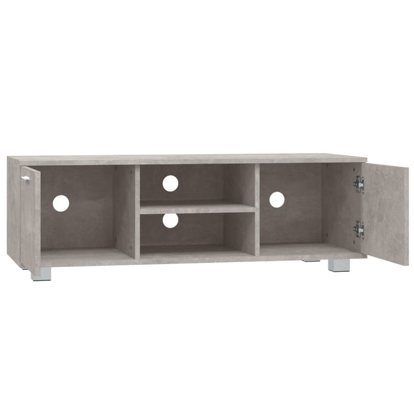 Betongraues TV-Board Anton 120x40,5x35cm (Holz)