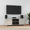 Betongraues TV-Board Anton 120x40,5x35cm (Holz)