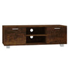 TV-Möbel Antonin aus geräucherter Eiche 120x40,5x35cm (Holz)