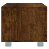 TV-Möbel Antonin aus geräucherter Eiche 120x40,5x35cm (Holz)