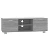 Graues TV-Möbel Antonin 120x40,5x35cm (Holz)