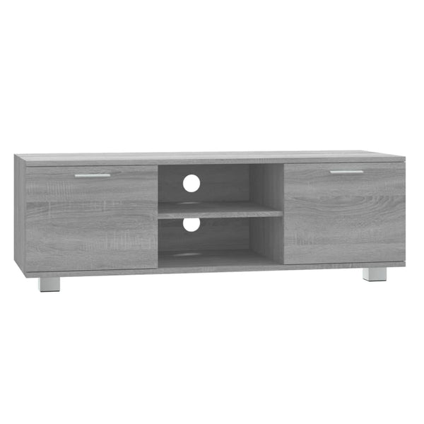 Graues TV-Möbel Antonin 120x40,5x35cm (Holz)