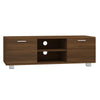 TV-Bank aus Eiche, braun, Antonin, 120x40,5x35cm (Holz)