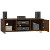 TV-Bank aus Eiche, braun, Antonin, 120x40,5x35cm (Holz)