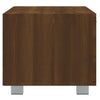 TV-Bank aus Eiche, braun, Antonin, 120x40,5x35cm (Holz)