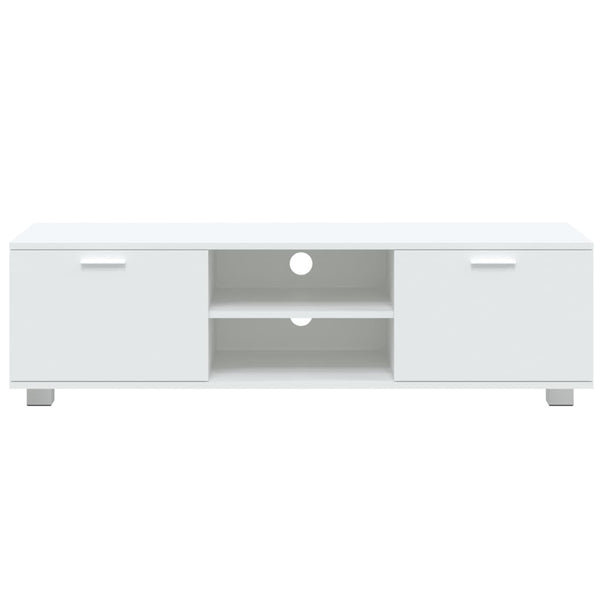 Valkoinen tv-taso Antonin 140x40,5x35cm (puinen)